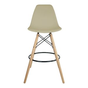 Banqueta Eames PP  Creme