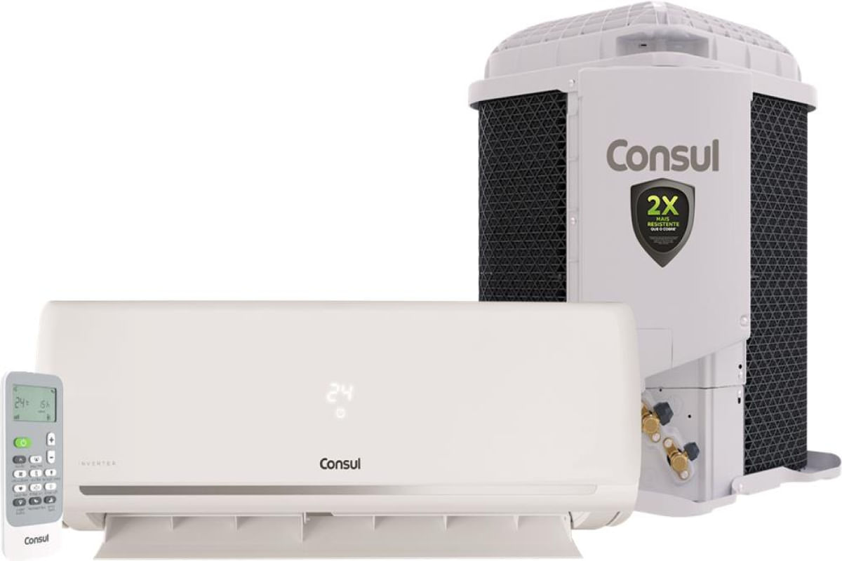 Ar Condicionado Split Consul Triple Inverter EconoMaxi Frio 9000 BTUs - CBK09CBXCJ Bivolt