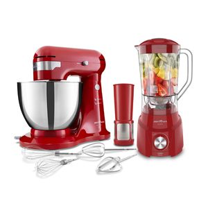 Kit Cozinha Britânia Batedeira BBT505V Inox & Liquidificador BLQ970V Turbo