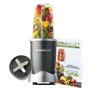 Liquidificador Individual e Extrator de Nutrientes Nutribullet 600W Cinza - 5 Itens - 127v