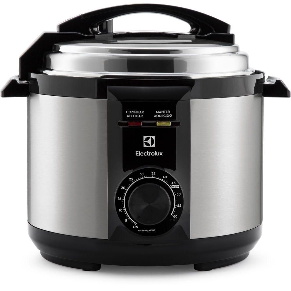 Panela de Pressão Elétrica Electrolux 5 Litros Inox PCE20 – 220 Volts Panela de Pressão Elétrica Electrolux 5 Litros Inox PCE20 – 220 Volts