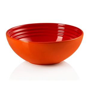 Bowl Redondo 16Cm Cerâmica Laranja 500Ml - Le Creuset