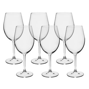 Jogo De 6 Taças Vinho Gastro 580Ml  - Bohemia