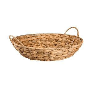 Cesto Redondo Com Alça Orgara 27.5X27.5X5cm - Yoi