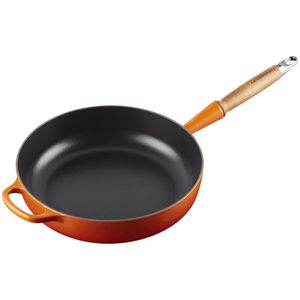 FRIGIDEIRA SAUTE LE CREUSET C/ CABO DE MADEIRA 28CM