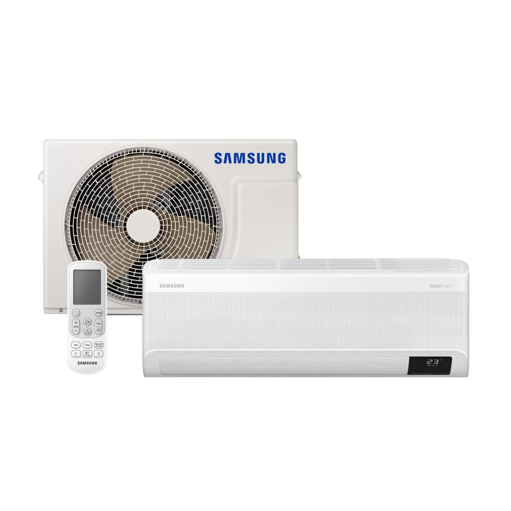 Ar Condicionado Split 18000 Btu Quente/frio Wind Free - Inverter - Samsung - 220v - Ar18ashabwk/az