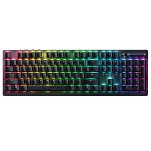 Teclado DeathStalker V2 Pro Wireless Low Profile Optical Gaming Keyboard (Linear Red Switch) US Layout NASA - Preto