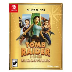 Tomb Raider I-III Re. St. Lara Croft Deluxe Edition - Switch