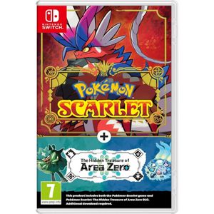 Pokémon Scarlet+The Hidden Treasure of Area Zero(EU)- Switch