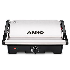 Sanduicheira Grill Arno Dual Inox GNOX