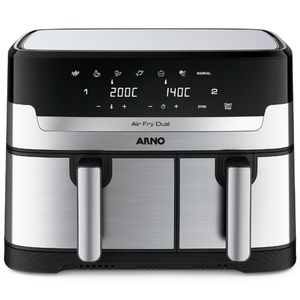 Air Fryer Dual com 8,3 Litros de Capacidade Arno  - AFD2