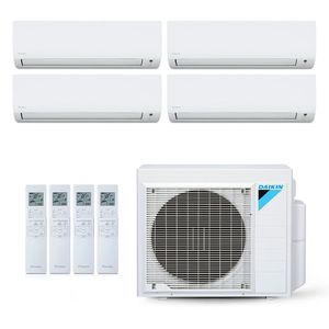 Ar-Condicionado Multi Split Inverter Daikin 28.000 BTUs (4x Evap HW 12.000) Quente/Frio 220V