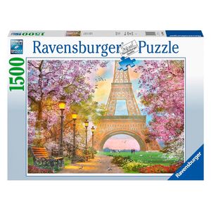 Puzzle 1500 peças Romance Em Paris - Importado - Ravensburger
