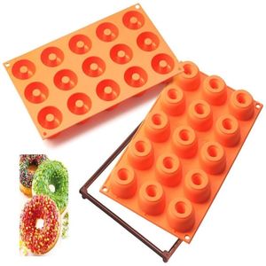 Forma Mini Donuts em Silicone 15 Moldes Small Silikomart