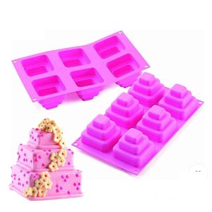 Forma Silicone Bolinhos Doce 6 Moldes Sobremesa Silikomart