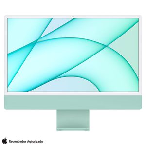 iMac 24", Tela Retina 4.5K Apple, Processador M1, (8GB RAM, 256GB SSD) - Verde