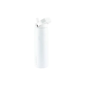GARRAFA STANLEY TÉRMICA AEROLIGHT FLIP STRAW HEAT WAVE 710ML BRANCO FROST 08340-00