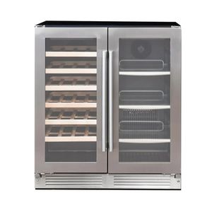 ADEGA E CERVEJEIRA CUISINART DE EMBUTIR ARKTON 28 GARRAFAS E 86 LATAS DUAL ZONE 220V 4093840012