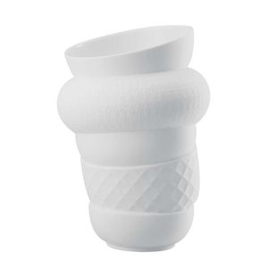 Vaso Reunion 24 cm Branco Rosenthal