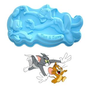Forma Tom e Jerry Bolo Gourmet Sobremesa Silicone Silikomart