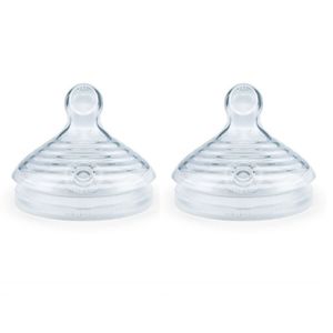 Kit 2 Bicos De Mamadeira Smart Flow 6m+ Fluxo Rápido - NUK