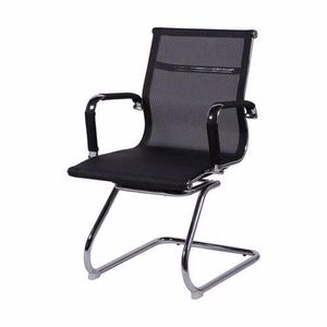 Cadeira Base Fixa Tela Eames Preta