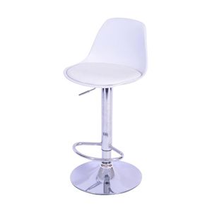 Cadeira Joly Branco Base Cromada