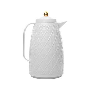 Garrafa Térmica Matelassê Branca 1L
