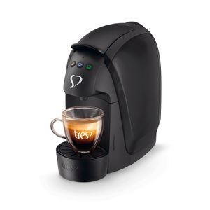 Cafeteira Espresso Luna Preta Automática - TRES 3 Corações