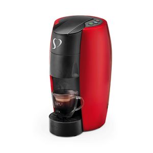 Cafeteira Espresso LOV Vermelha Automática Logo Cromado - TRES 3 Corações