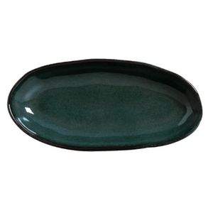 Travessa Oval Funda Orgânica Oceano 32X16cm - Porto Brasil