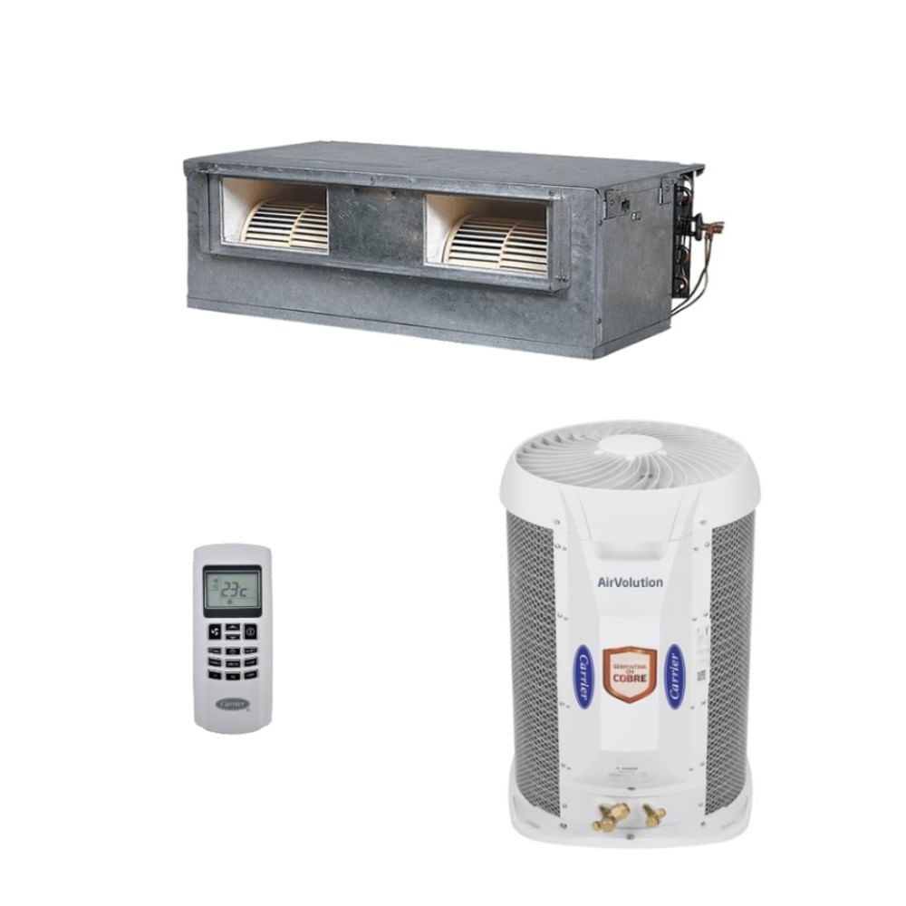 Ar Condicionado Duto 30000 Btu Frio Versatile - Springer Carrier - 220v - 42bqa030510hc