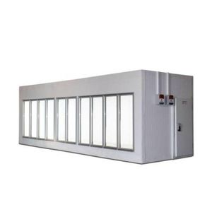 Walk in Cooler Gallant Resfriados 10 Portas Vidro sem Piso Painel 220V/3F CWRSP-10
