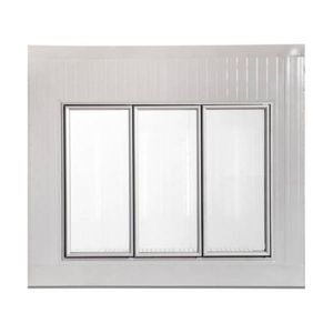 Walk in Cooler Gallant Congelados 3 Portas Vidro com Piso Painel 380V/3F CWCCP-03