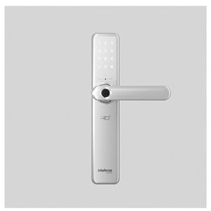 Fechadura Digital de Embutir com Maçaneta Izy IFR 7000 Prata Intelbras