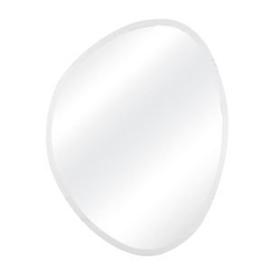 Espelho Decorativo Orgânico Branco 35x50 cm Lp