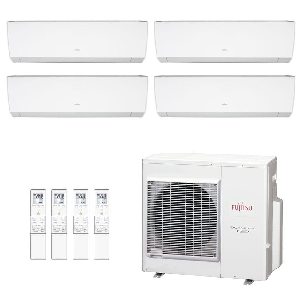 Ar Condicionado Multisplit Bi 21000 Btu(9000+12000) Quente/frio - Inverter - Fujitsu - 220v - Asbg12lmca Asbg09lmca / Aobg36lbta4 Ar Condicionado Multisplit Bi 21000 Btu(9000+12000) Quente/frio - Inverter - Fujitsu - 220v - Asbg12lmca Asbg09lmca / Aobg36lbta4