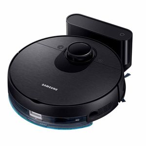 Robô Aspirador de Pó Samsung VR3M Capacidade de 0,5 L (pó) 0,22 L (água) e Coletor Bagless Black - VR3MB77312K/FZ