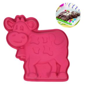 Forma Silicone Vaquinha Decorativa Bolo Gourmet Silikomart