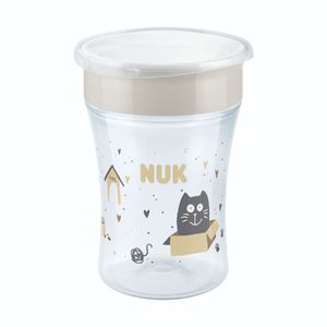 Copo de Treinamento Infantil 360º MagicCup 230ml Cat Dog NUK