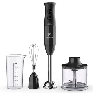 Mixer 3 em 1 com Haste em Aço Electrolux com 02 Velocidades, Capacidade de 0,6 Litros e Função Turbo - EIB20