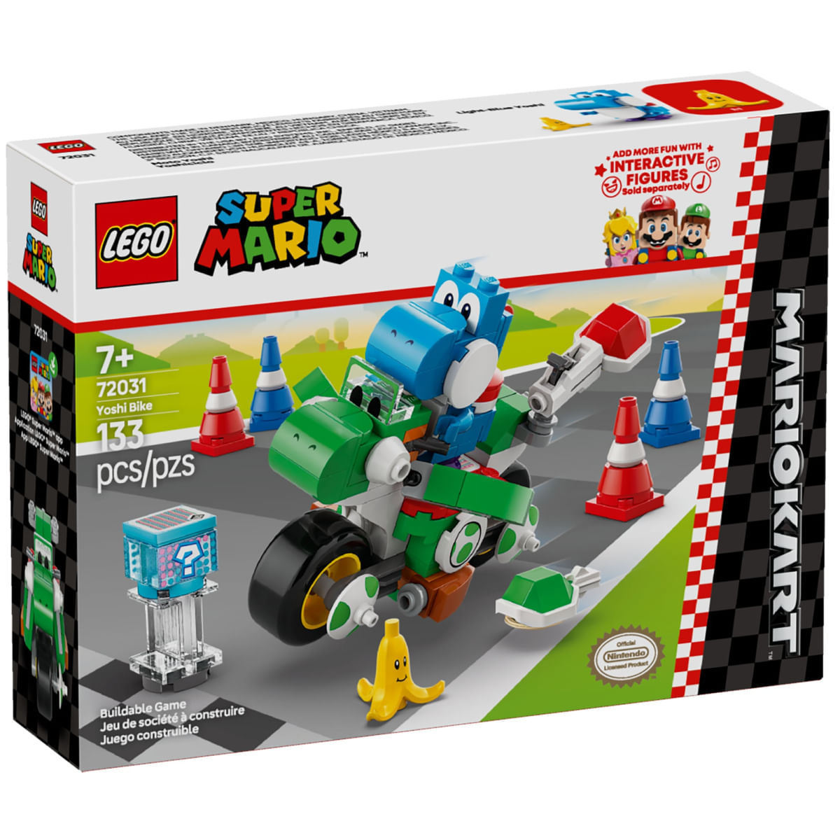 LEGO® Super Mario™ - Mario Kart™ – Moto Yoshi | Fastshop
