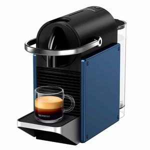 Cafeteira Nespresso Pixie Redesign Azul e Preta para Café em Cápsula