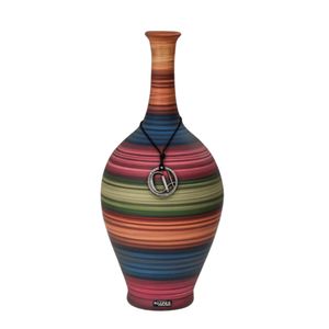 Vaso Garrafa Machu Picchu Fosco 41X16cm - Carolina Haveroth