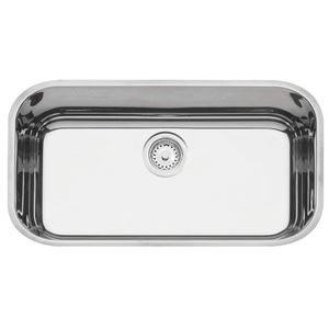 Cuba n.2 Tramontina Lavínia Perfecta em Aço Inox Polido 56 x 34 x 14 cm com Válvula 94054407