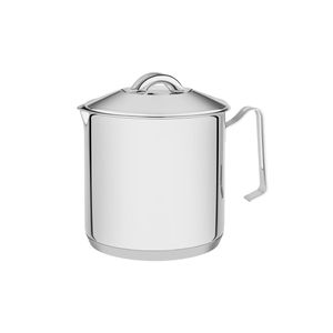 Fervedor Tramontina Solar em Aço Inox Fundo Triplo com Tampa 14 cm 2 L