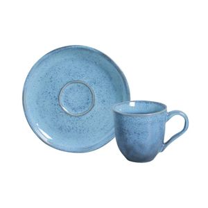 Conjunto com 6 Xícaras de Café com Pires Bio Breeze 120ml