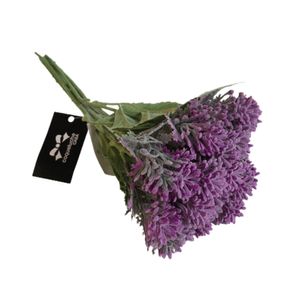 Buquê Flores Artificial Sementes Roxo 30Cm - Bela Flor