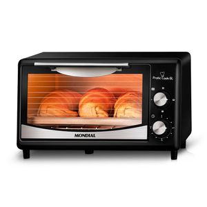 Forno Pratic Cook 6L Mondial Preto 650W FR-09