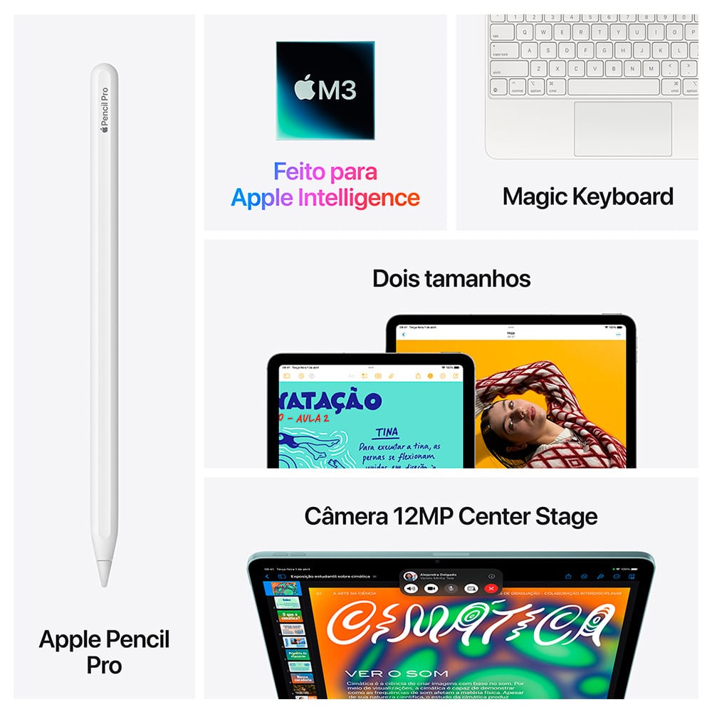iPad Air Apple Processador M3 (13